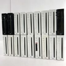 《ジャンク》Wii 本体のみ 18台セット NINTENDO/ウィー/店頭/他モール併売《ゲーム・山城店》A2264_画像1