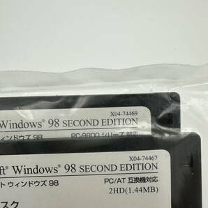 『送料無料』 新品未開封品 Microsoft Windows 98 SE 起動ディスク PC/AT互換機、PC9800シリーズ対応の画像2