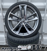 数量限定 Audi A5(8T/F5) A6(4F/4G) NITTO ニットー NT555G2 255/35R20 タイヤホイールセット 20インチ_画像2