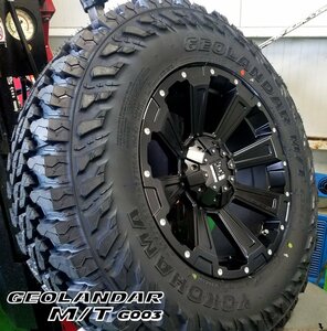 ランドクルーザー 300系 ランクル 300 LEXXEL DeathRock ヨコハマ ジオランダー MT G003 265/70R17 275/70R17 タイヤホイール17インチ