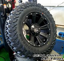 ランドクルーザー 300系 ランクル 300 LEXXEL DeathRock ヨコハマ ジオランダー MT G003 265/70R17 275/70R17 タイヤホイール17インチ_画像1