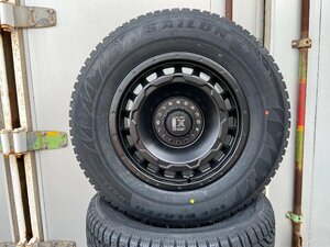 即納 デリカD5 RAV4 CX8 CX5 スタッドレス SAILUN WSTX 225/65R17 17インチ 新品 タイヤホイールセット 1台分