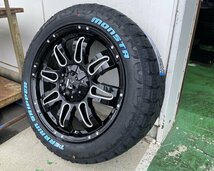 LEXXEL【Balano】JK JL ラングラー グランドチェロキー 20インチ MONSTA TERRAIN GRIPPER 265/50R20 285/50R20 285/55R20 ホワイトレター_画像7