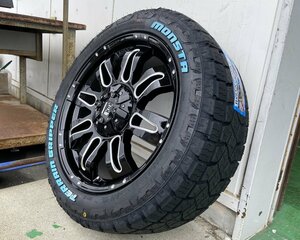 LEXXEL【Balano】JK JL ラングラー グランドチェロキー 20インチ MONSTA TERRAIN GRIPPER 265/50R20 285/50R20 285/55R20 ホワイトレター