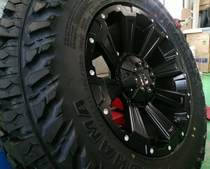 LEXXEL DeathRock プラド ハイラックス サーフ ヨコハマ ジオランダー MT 265/70R17 265/65R17 17インチタイヤホイール 4本セット