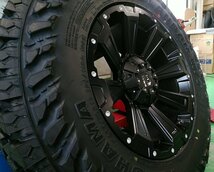 プラド ハイラックス サーフ サマータイヤ ホイールセット 265/70R17 265/65R17 ヨコハマ ジオランダー MT 17インチ DeathRock_画像1