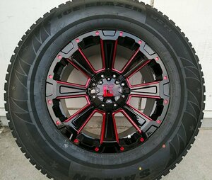 LEXXEL DeathRock スタッドレス SAILUN WST3 265/70R17 265/65R17 ハイラックス プラド サーフ タイヤホイール 17インチ