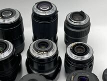 Nikon Canon TAMRON SIGMA OLYMPUS PENTAX等 AFレンズ 大量 まとめ 18点 ジャンク 1802A_画像8