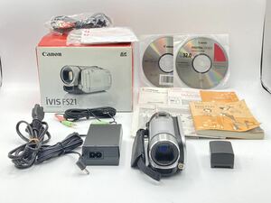 ★送料無料★Canon iVIS FS21 ビデオカメラ 箱付 キヤノン 1802D