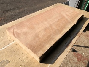 オープン記念☆彡送料無料！！【S140B】チェリー 770×337～355×52㎜ 板材 乾燥材 木工 DIY 材木 天然木 無垢材《銘木すずめや》