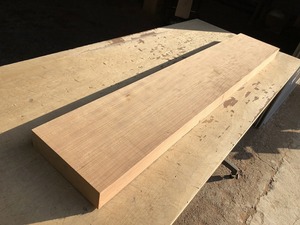 送料無料！！【S126B】チェリー 995×175×43㎜ 板材 乾燥材 木工 DIY 材木 天然木 無垢材《銘木すずめや》
