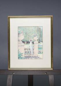  genuine work Jean * Pierre *kasinyo-ruJean-Pierre Cassigneul[ autumn p.m. ] lithograph . size (21cmx27cm) elegant beauty picture condition excellent 