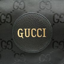 GUCCI【グッチ】 GUCCI OFF THE GRID トートバッグ 630353 H9HAN GGナイロン×レザー ブラック/シルバー金具 【USED】（AK-4410）_画像2