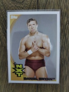 ダニエルブライアン レギュラーカード topps DANIEL BRYAN ブライアンダニエルソン アメリカンドラゴン WWE NXT AEW 送料無料