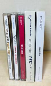 ■送料無料 特典付■ Taylor Swift テイラー・スウィフト CD アルバム 5枚セット (国内盤) ほぼ限定版 2枚組仕様 