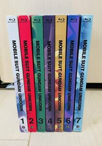 ■送料無料■ Blu-ray 機動戦士ガンダムUC 全7巻セット (初回限定版 スリーブケース仕様) ガンダム ユニコーン