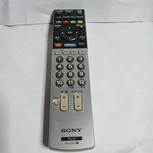 送料無料 　SONY RM-JD011 ( KDL-40J5000 KDL-32J5000 KDL-40J3000 KDL-32J3000 KDL-26J3000 KDL-20J3000用)リモコン