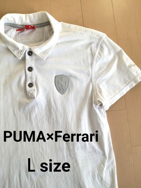 PUMA Ferrari L ポロシャツ 半袖