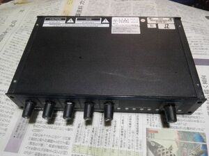 【最終出品】SHURE SCM268 ミキサー 通電のみ確認