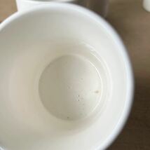 5個set 軟質 少し貫入 小さな鉢 デットストック 白磁 陶器　検: 植木鉢 観葉植物 小鉢 ココット デザートカップ アンティーク ビンテージ_画像7