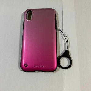 iPhone スマホケース　XR 耐衝撃 iPhone XR用 TOUGH SLIM2 ピンク PM-A18CTS2PN