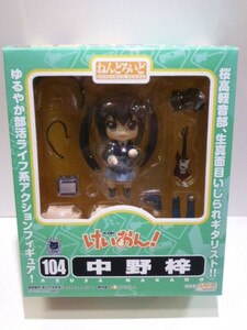 ■ 美品 中野梓 ねんどろいど104/けいおん K-ON！/グッドスマイルカンパニー/フィギュア ■