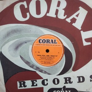 戦後洋楽78rpmコーラルレコード番号C-96 黄金の腕 バターカップ ディック・ジェイコブス ※元袋付 ゆうパケット発送