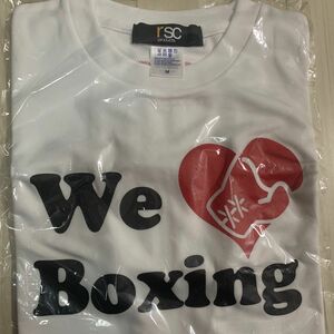 ボクシング　Tシャツ　we love boxing 未使用　M