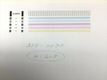 No.K415プリンターヘッド ジャンク QY6-0070 CANON キャノン 対応機種：iP3300 iP3500 MP510 MP520 MX700_画像1