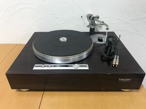  Micro マイクロ レコードプレーヤー BL-101 通電のみ確認 動作未確認 ターンテーブル レコード 音響機器　蓋なし　ジャンク