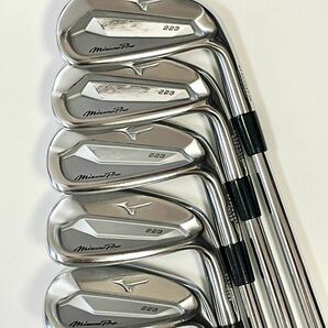 【最終値下げ】2022年モデル ミズノ Mizuno Pro 223 ミズノプロ223 アイアン5本セット ＃6〜9、PW 