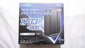 【未使用・未開梱】NEC Aterm WG2600HS2 PA-WG2600HS2 (WiFiホームルーター)