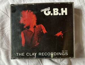 GBH “The Clay Recordings” 2枚組　中古輸入盤CD シングルス/ベスト盤　UK82