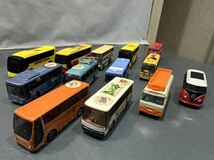 トミカ ミニカー など バス 大量 まとめ売り Tomica ポケモン volkswagen typeⅡ ドラえもん ハンバーガーショップ 三菱 ふそう など13台②_画像2