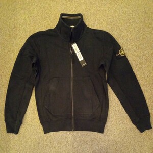 ストーンアイランド STONE ISLAND 651564820 フルジップアップスウェットMICRO RIP STOP （Sサイズ、ブラック、タグ付き）