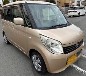 ★☆車検満タン2年付き　H23年　ルークス　5万㎞　ナビ　フルセグTV　ETC　パワスラ　スマートキー☆★