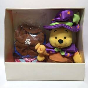 貴重 2006 ハロウィン ディズニーランド くまのプーさん ぬいぐるみ きせかえセット / Disney TDL Winnie the Pooh 人形 フィギュア