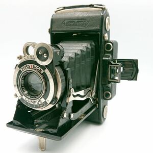 【１円】外観良好♪ツァイスイコン ZEISS IKON Super Ikonta 530/2 Tessar 1:4.5 f=10.5cm Carl Zeiss Jena COMPUR 蛇腹カメラ ビンテージ