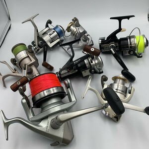 1円【人気品多数】スピニング リール まとめ SHIMANO シマノ SUPER AERO FV★AERLEX 2500★BIOMASTER 2000★Daiwa ダイワ EMBLEM-Z 3000LB