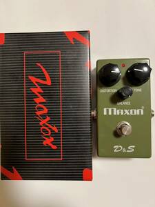 MAXON D&S 新品 完動品 ディストーション ファズ distortion FUZZ チバユウスケ