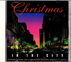 VA　モータウン・クリスマス・クラシックス　CHRISTMAS IN THE CITY　マーヴィン・ゲイ　スプリームス　スティーヴィー・ワンダー他