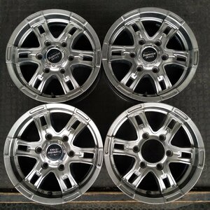 管理番号：A1-126【4本価格】【15x6J 6x139.7 ET+43 ハブ108】Superior DEVICE・ハイエース レジアス等・適格請求書発行可能