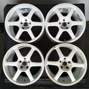 管理番号：A1-158【4本価格】【17x8J 17x9J 5x114.3 ET+35/+40 ハブ73】ヨコハマ AVS MODEL6・スカイライン等・適格請求書発行可能