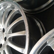 管理番号：A2-4【4本価格】【19×8.5J 19x10J 5x114.3 ET+40/+45 ハブ73】carlsson・前後サイズ違い・店頭引取・適格請求書発行可能_画像9