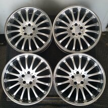 管理番号：A2-4【4本価格】【19×8.5J 19x10J 5x114.3 ET+40/+45 ハブ73】carlsson・前後サイズ違い・店頭引取・適格請求書発行可能_画像1