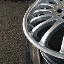 管理番号：A2-4【4本価格】【19×8.5J 19x10J 5x114.3 ET+40/+45 ハブ73】carlsson・前後サイズ違い・店頭引取・適格請求書発行可能_画像8