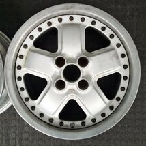 管理番号：A2-37【2本のみ】【15x6J 4x100 ET+38 ハブ56】ホンダ純正OP・ 無限・店頭直接引取可能・適格請求書発行可能_画像3