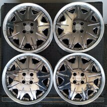 管理番号：A2-45【4本価格】【17×7J 4x100 ET+53 ハブ60】WORK VARIANZA・ヤリス ヴィッツ ライズ等・店頭購入・適格請求書発行可能_画像1