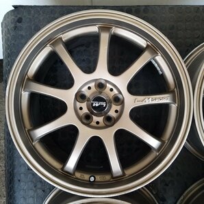 管理番号：A2-145【4本価格】【17x7.5J 5x100 ET+50 ハブ73】LM SPORT・プリウス 86 BRZ インプレッサ等・適格請求書発行可能の画像6