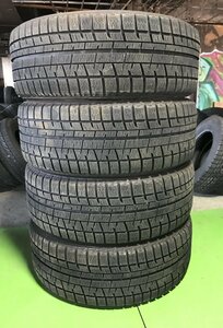 管理番号：C2-2-2●【送料無料！4セット】225/55R17 YOKOHAMA ice GUARD iG50 PLUS 2019年製 山あり/冬タイヤ 適格請求書発行可能